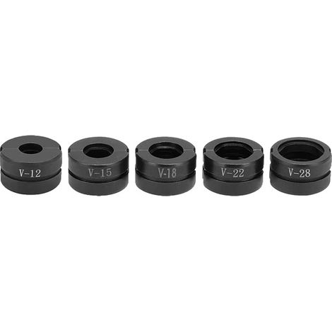 Mâchoire de presse à tuyaux hydraulique, compatibilité avec les raccords Pex, moules de presse Cooper Cube, V12 15 18 22 28mm (1/2)