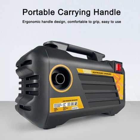 High-pressure car cleaner, portable vehicle cleaning machine, foam car cleaning tool with complete accessories (1/5)