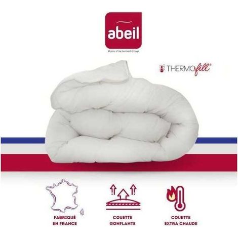 Abeil Thermofill Bettdecke 220 x 240 cm Weiß Winter (1/2)