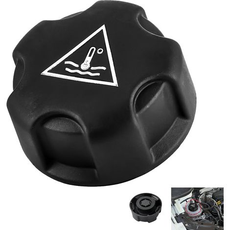 Bouchon Vase D’Expansion pour Réservoir Liquide Refroidissement, Bouchon Radiateur Qualité OE Compatible avec Peugeot 206 207 308 407 408 4008 508 5008 Citroën C3 Remplacement Numéro OE 1306J5 1306E4