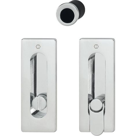 Poignée de porte Hoppe m464 laiton résistant verrouillage