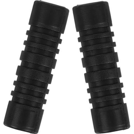 Black Rubber Protective Sleeves for Espresso Coffee Machine Steam Lance, Heat Insulating and Anti-Scald, Custom Fit for Home Use, Pack of 2 (1/5)
