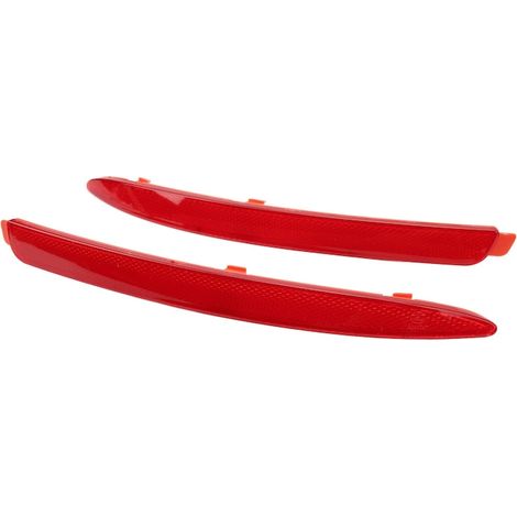 Kit réflecteur pare-chocs arrière OCTAVIA 1z Facelift 2009-2012, jeu gauche-droite, ABS, rouge, 2 pièces (1/5)