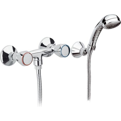 Rubinetto esterno per doccia, con doccia duplex - serie 1000-2000 (1/3)