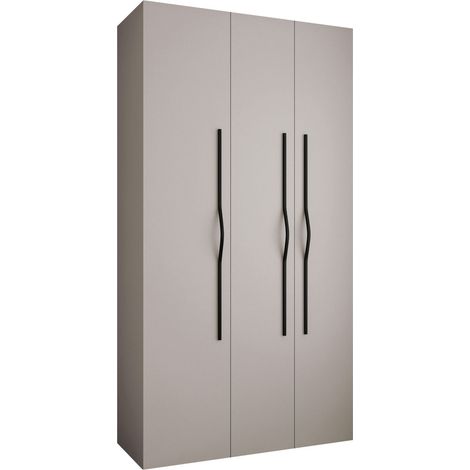 Armario Hartford 563, Cachemira, 246x130x42cm, Puertas de armario: Con bisagras, Número de estantes: 6 (1/5)