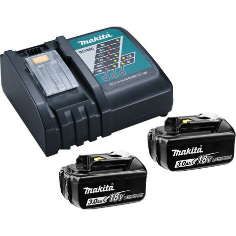 MAKITA BL1830B/DC18RC 2x3Ah 18v Charger & battery pack