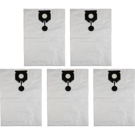 Lot de 5 sacs d'aspirateur compatibles avec Pour Karcher NT30/1APL 2.889-154.0 Sacs filtrants non tissés (1/4)
