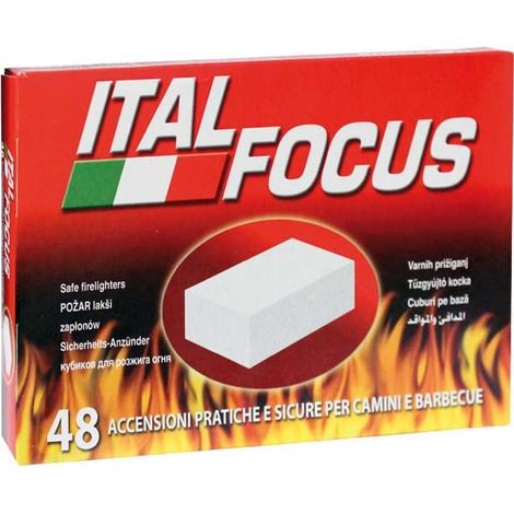 Diavolina Italfocus in Cubi - Confezione 48 Pezzi -