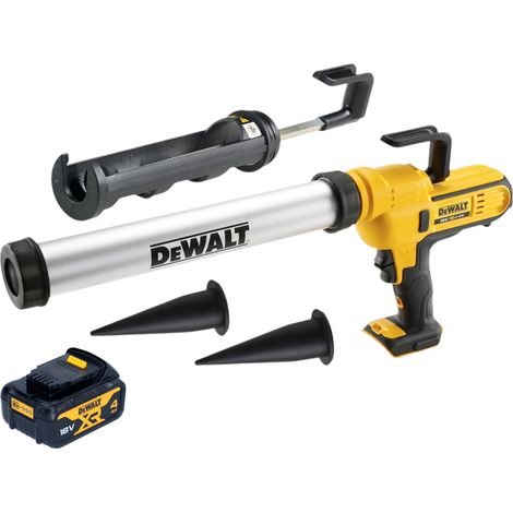 Pistola per calafataggio a batteria DeWalt DCE 581 NK 18 V 310 ml + 1x batteria ricaricabile 4,0 Ah + custodia - senza caricabatterie (1/4)