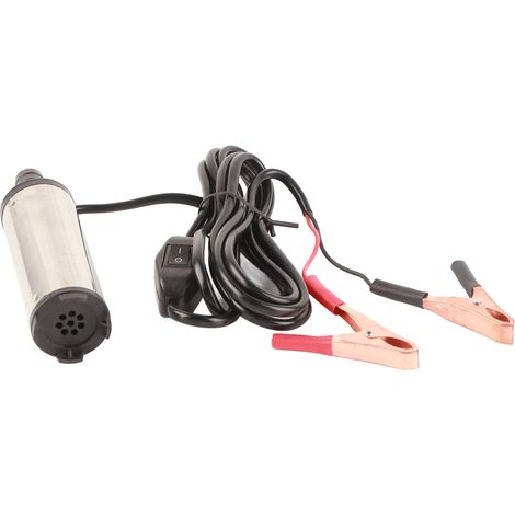 Pompe à huile électrique multifonctionnelle, moteur CC, pompe de transfert de carburant diesel, débit 12 L/min, hauteur de refoulement 2 m, alimentation 12 V CC (1/5)