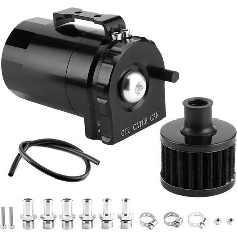 Kit de filtre de ventilation universel pour réservoir de récupération d'huile, adapté aux sports mécaniques. (1/5)