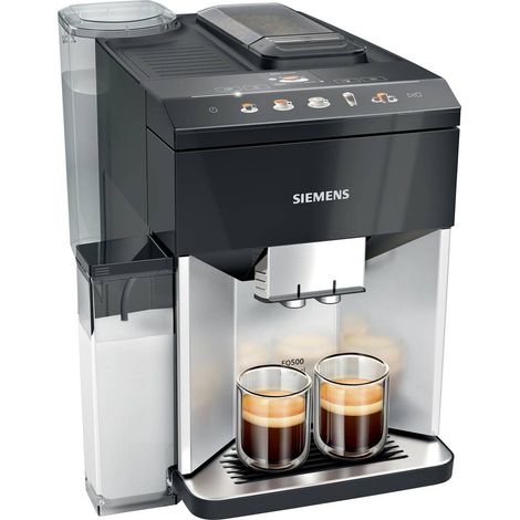 Siemens EQ 500 TQ513D01 macchina da caffè nero argento