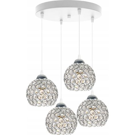 LAMPADARIO UNICO IN CRISTALLO CROMATO (1/5)