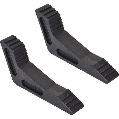 CCYKXA2 Pièces Butées de Porte en Caoutchouc, Adaptées à Tous les Sols et Panneaux de Porte, Antidérapante et Anti collision, Amovible de Manière(noir) (1/5)