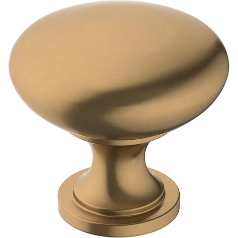 Bouton de placard Bronze champagne 32 mm de diamètre Edona 1 lot Bouton de tiroir Quincaillerie d'armoire (1/5)