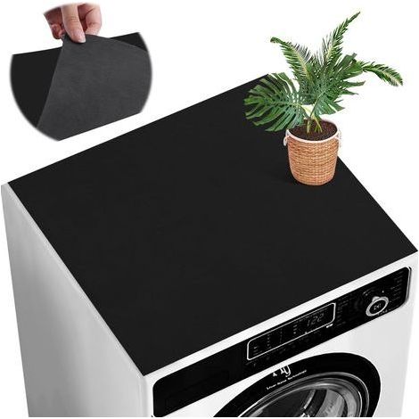 1 Tapis Protection Machine A Laver 60x60cm Antidérapant Housse Sèche Linge Imperméable Pour Buanderie (1/5)