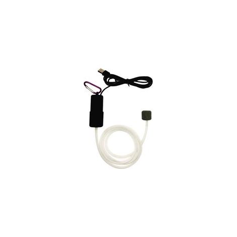 (Vert) Mini pompe à air USB pour aquarium, pompe à oxygène ultra silencieuse, petit générateur d'oxygène pour aquarium avec pierre à air et tube en silicone (1/5)