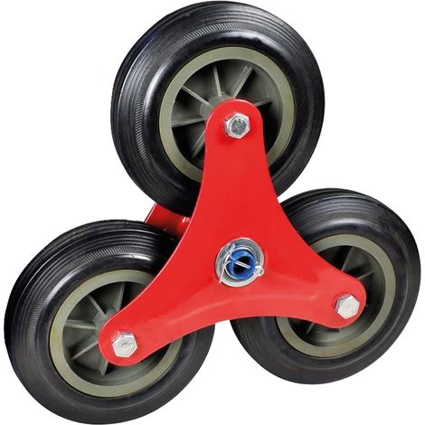 RUOTA GOMMA PIENA CARRELLO PER SCALE ø mm 160 x 20 (set 3 ruote) (1/2)