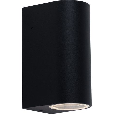 Up Down Strahler Garten Wand Leuchte Außenbereich Beleuchtung Fassaden Alu Lampe schwarz V-Tac 7509
