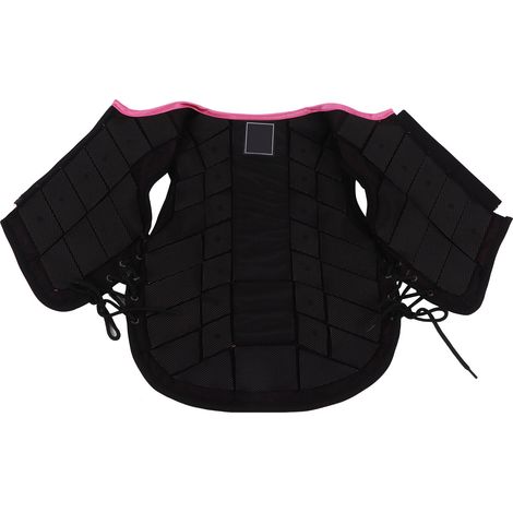 Gilet d'équitation enfant rembourré en mousse, équipement de protection pour l'équitation, rose CM (1/5)
