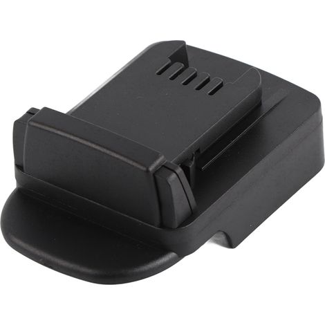 Adaptateur convertisseur pour batterie lithium RIDGID 18V AEG 18V vers Milwaukee 18V M18 en ABS PC acier nickelé (1/5)