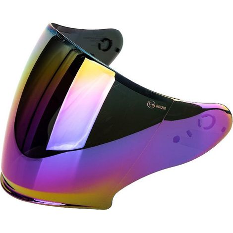 Motorradhelm-Windschutzscheibe, Visier, gewölbte Oberfläche, Ersatzteil für Motorradhelme