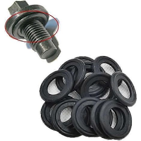 Joints de bouchon de vidange d'huile moteur automatique, pour Ford Mazda citroën Fiat Peugeot Volvo Jaguar Landrover (1/5)
