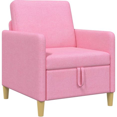 Sofa avec rangement Rose 72 x 78 x 87 cm Polyester vidaXL (1/5)