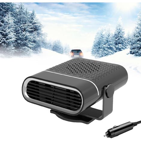 1 Chauffage Voiture 2 en 1, 150w, Dégivreur Pare Brise, Réglage 360°, Véhicule 12v (1/5)