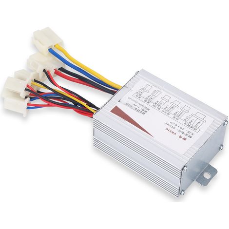 Boîtier de commande pour moteur à balais 24 V 350 W pour vélo électrique, scooter ou vélo électrique. (1/5)