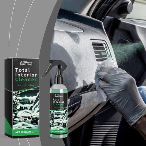 Nettoyant intérieur de voiture, sièges, ciel de toit, tableau de bord, mousse nettoyante sans eau - 120 ml (1/5)