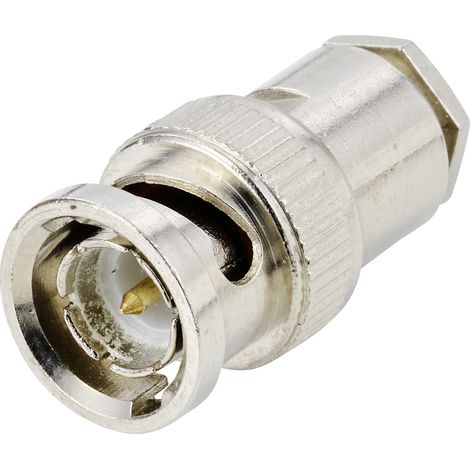TRU COMPONENTS  TC-9920748 BNC-Steckverbinder Stecker, gerade 75 Ω 1 St.