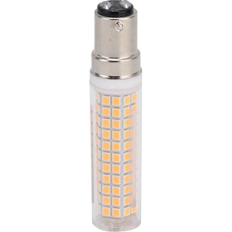 BA15D ampoule LED lampe épis de maïs 1500LM 136LED ampoule à intensité variable pour lustre plafonnier applique murale 110V blanc chaud (1/5)