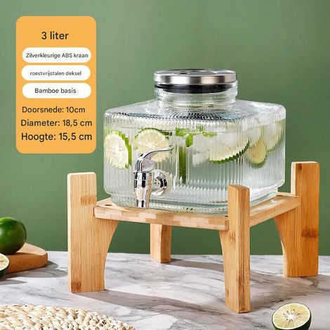 Distributeur de boissons - Robinet de bar - Robinet étanche en acier inoxydable, large ouverture - 1 pièce - Idéal pour les fêtes et les garden-parties, bleu (1/5)