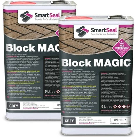 Block Magic - Grey - 2 x 5L