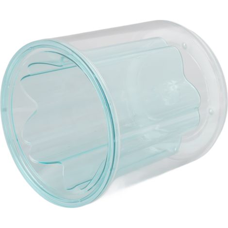 Drehbarer Stiftehalter, Schreibtisch-Organizer, PS, Heimdeko für Kosmetik, Bleistift, Grün (1/5)