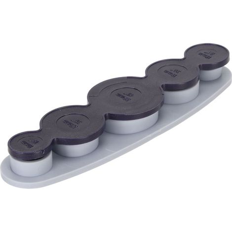 Coffret 5 Tailles Outil à Boutons Recouverts DIY Anti-Déformation Universel pour Boutons de Couture Broderie et Patchwork (1/5)