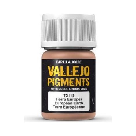 Pigment - À Base D Eau - Non Toxique - Pour Modélisme - European Earth - 17 Ml