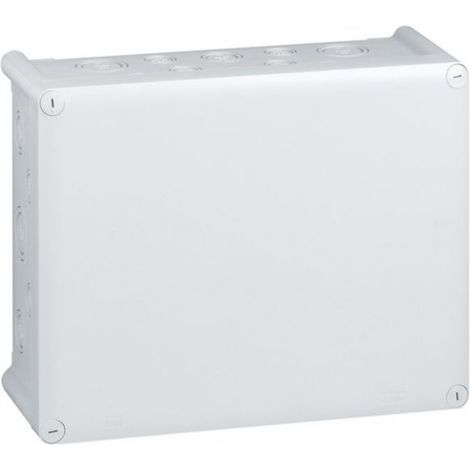Scatola derivazione Legrand Plexo grigio ral 7035 310x240x124 mm