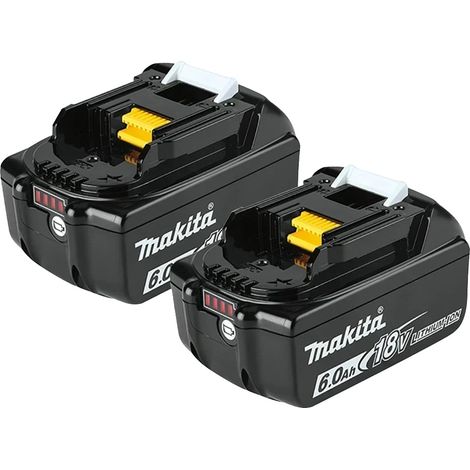 Batterie lithium-ion, capacité de 6000mAh, compatible avec les outils électriques de 18V, YZMT 6AX2, 18V-a (1/2)