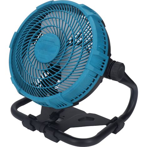 Ventilateur de chantier 30 cm (12 pouces) à vitesse et angle réglables, silencieux, portable, sans fil, alimenté par batterie, prise UE 100-240 V (1/5)
