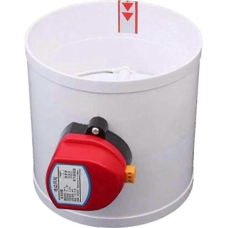 Clapet anti-retour motorisé électrique de 160 mm pour vanne solénoïde de ventilation de 6 pouces avec AC fg031701144 hwy