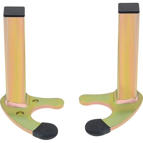 Support de roue, support de cadre, béquille de moto, bras oscillant, élévateur, trépied, crochets en U, fourche, Swingram, carré (1/5)