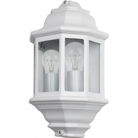 FAB 149962001  Shaula 2xe27 Applique da esterno in alluminio bianco Ip44 38,5x22x12,5 cm