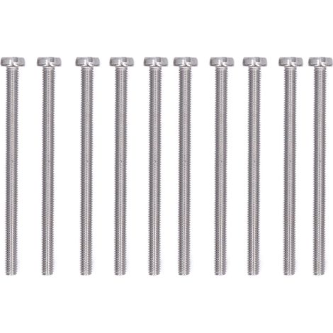 50Pcs Vis tête cylindrique fendue inox M3x45 (1/5)