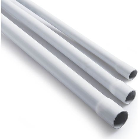 Tubo rígido enchufable de PVC 750 Nw 2 m ø16 mm (precio por metro)