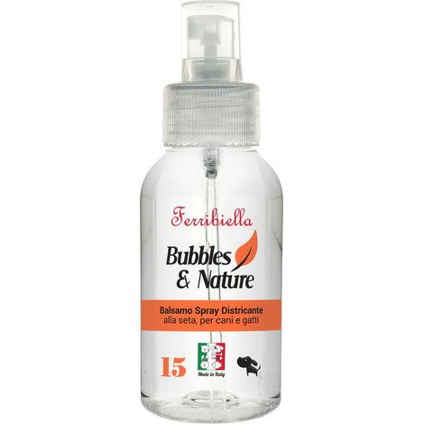 Balsamo spray districante con proteine della seta per cani e gatti 100 ml