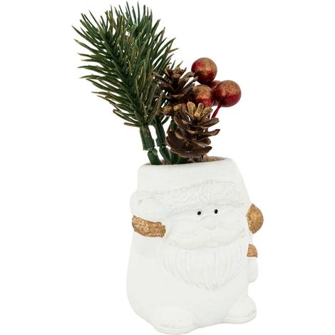 Déco de Noël Plante artificielle en pot avec déco - Feeric Christmas (1/4)