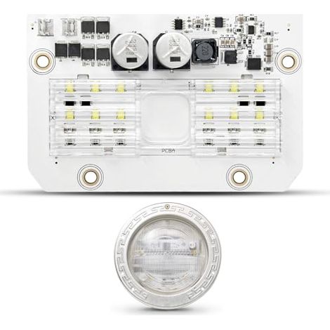 619917Z Circuit imprimé LED 500 W pour Pentair IntelliBrite 5G LED blanche 55 W 2ème génération 2011 601301 601301 601302 601303 601304 601305 601306 6001306 1307 601308 (1/5)