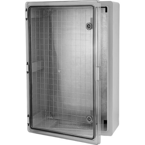 Scatola di distribuzione elettrica 400x600x200 mm IP65 IK10 con sportello trasparente (1/5)